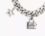 PULSERA CON DIJES MINI ICON PLATA